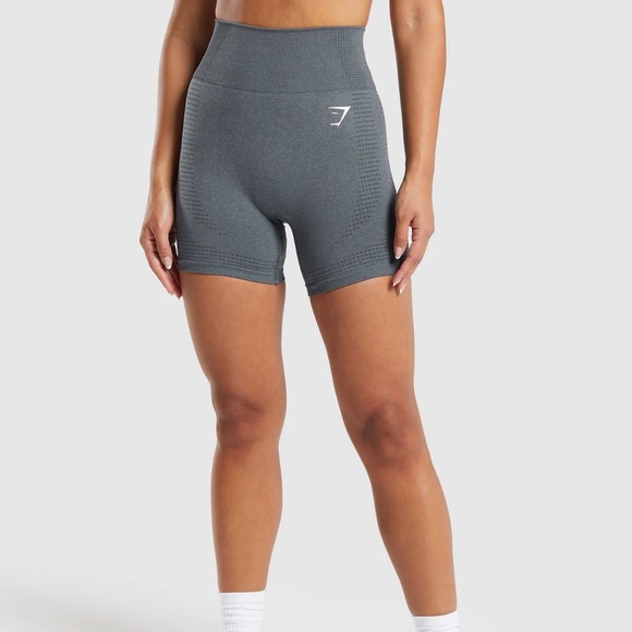Gymshark Pants - Gymshark Vital Seamless Shorts Size S Strong Gray Marl